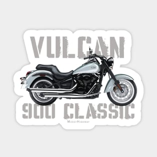 Kawasaki Vulcan 900 Classic, white sg Sticker